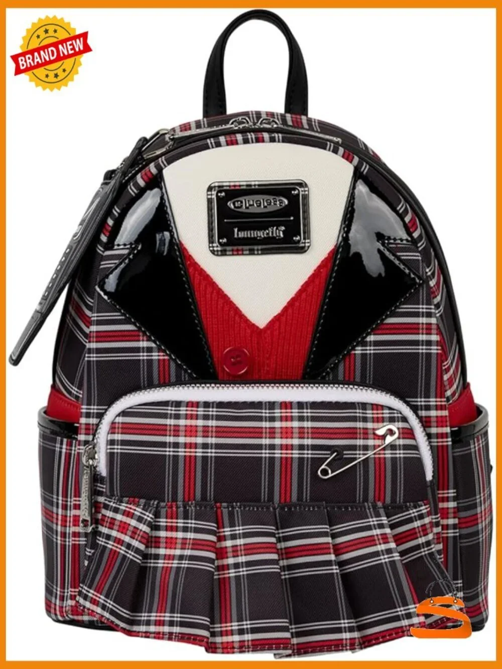 Clueless Dionne Cosplay Mini Backpack Faux Leather